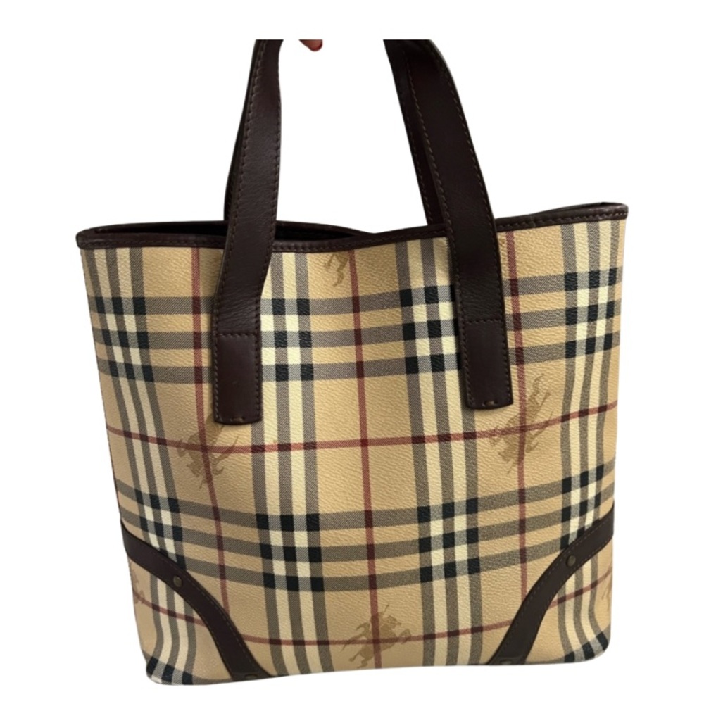 Burberry Full Leather , short handle, Medium size - Picture 2 of 13